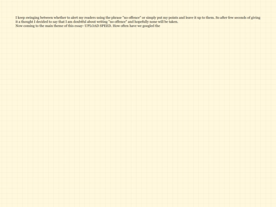 ESSAYS/Uploadspeed screenshot
