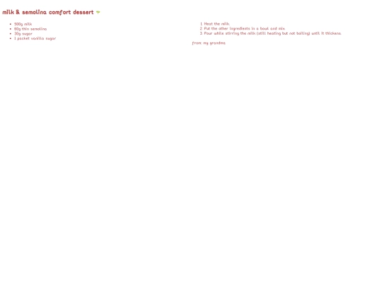 semolina screenshot