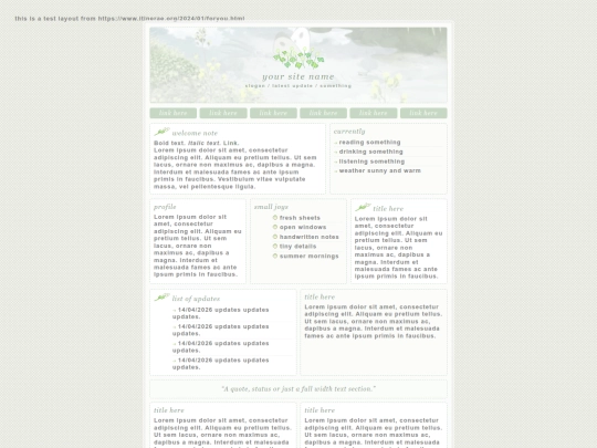 test screenshot