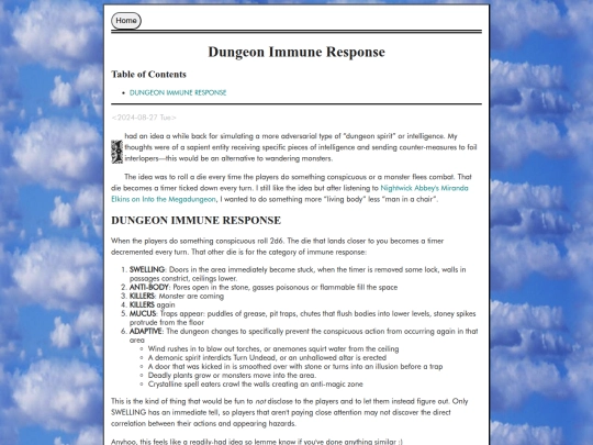 POSTS/dungeon_immune_response screenshot