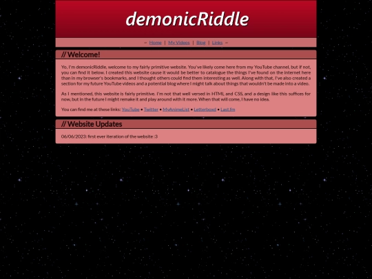 extras/websiteV1 screenshot