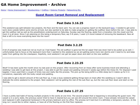 home-improvement-archive screenshot