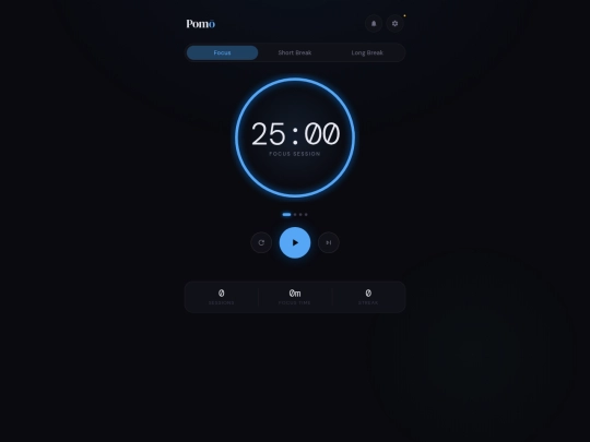 pomodoro screenshot