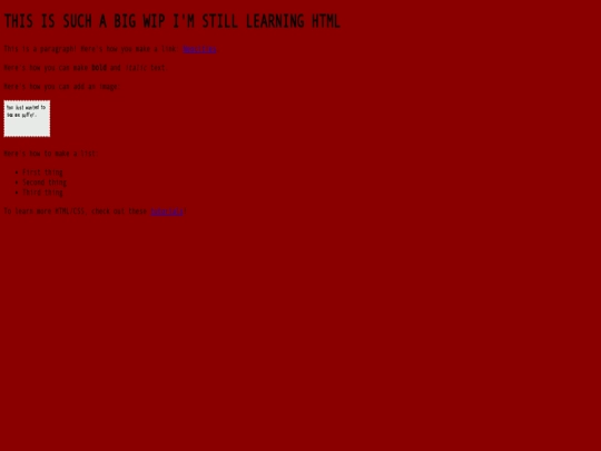 index screenshot