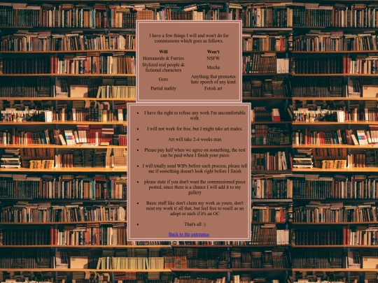 rules screenshot