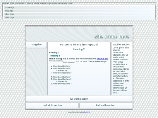 index screenshot