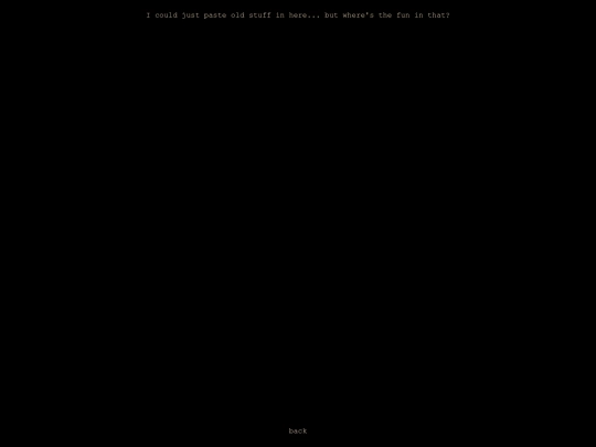 Writing screenshot