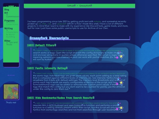 programs screenshot