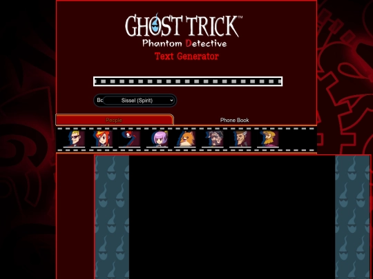 programs/Ghost-Trick_Text-Generator screenshot