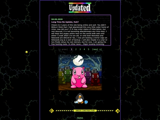 updates screenshot