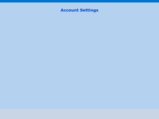 settings screenshot