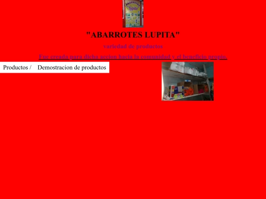 abarrotes screenshot