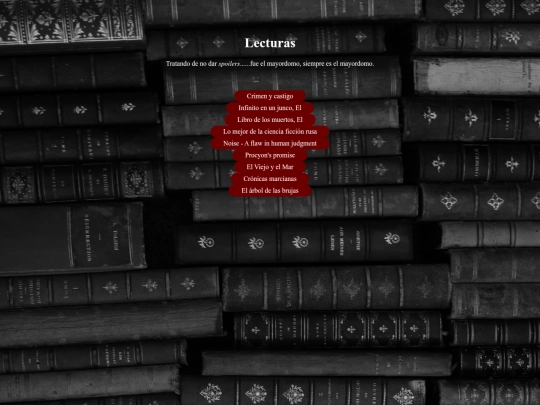 lecturas screenshot