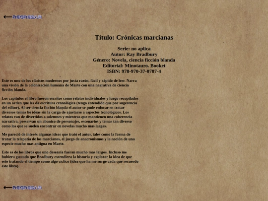 lecturas/cronicasmarcianas screenshot