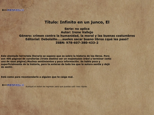 lecturas/elinfinitoenunjunco screenshot