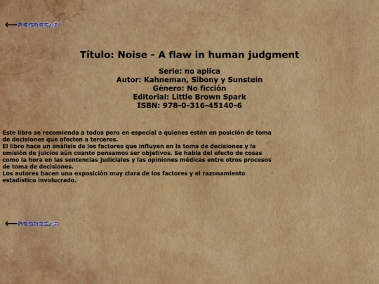 lecturas/noise screenshot