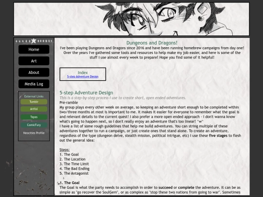 dnd screenshot