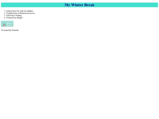 winterbreak screenshot