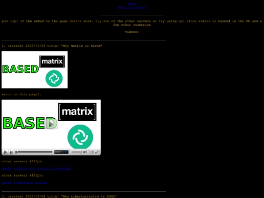 videos_page3 screenshot