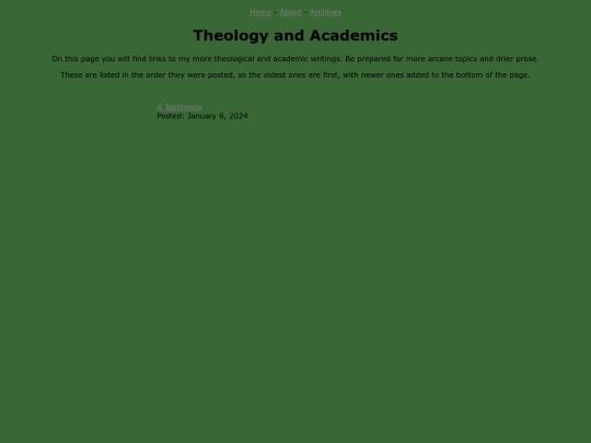 TheologyAcademics screenshot