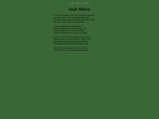 such-silence screenshot