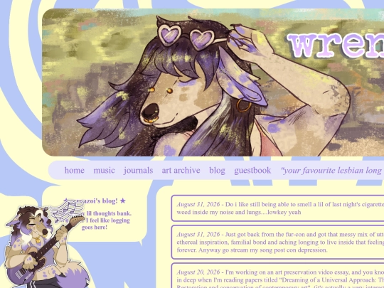 blog screenshot