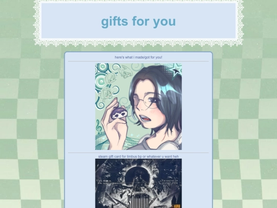 gifts screenshot