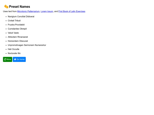 preset_names screenshot