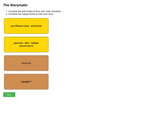 storymatic screenshot