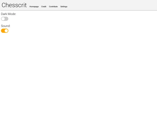 pages/settings screenshot