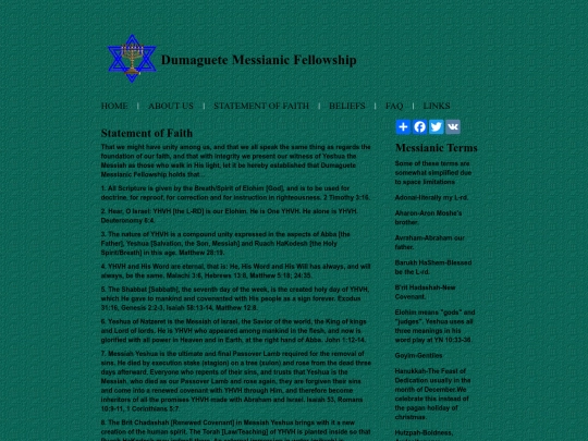 statement_of_faith screenshot