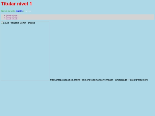 pag/1pagina web_Inma Fores screenshot