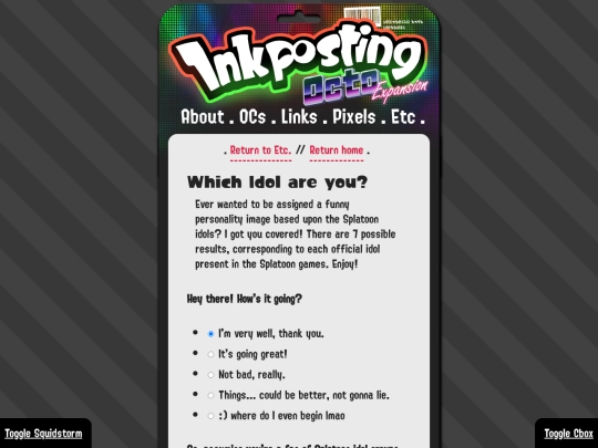 quiz screenshot