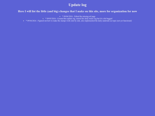 updatelog screenshot
