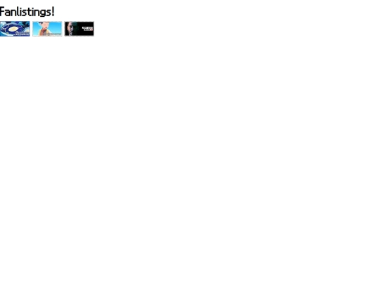 fanlistings screenshot
