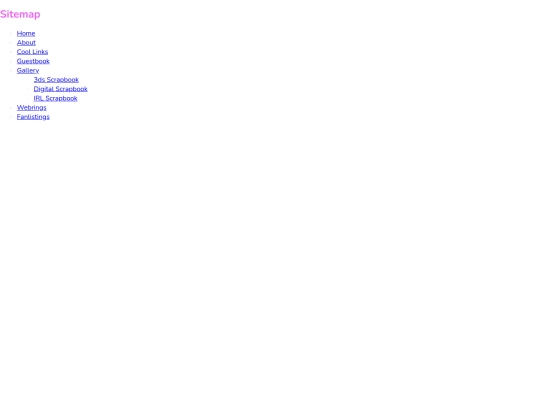 sitemap screenshot