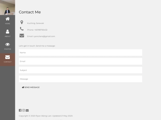 contact screenshot