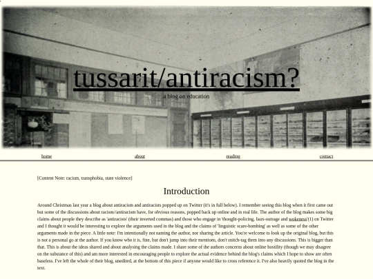 antiracism screenshot