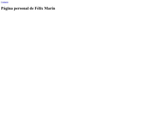 Mi pagina personal screenshot