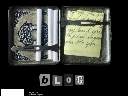 Blog screenshot