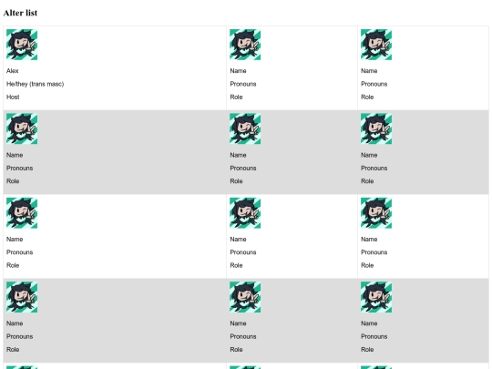 test screenshot
