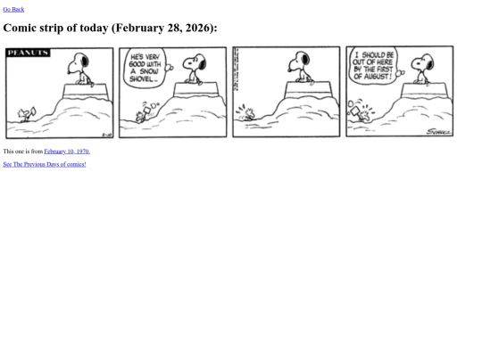 ThePeanutsNewspaper/MAINPAGE/comic screenshot