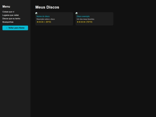 meusdisco screenshot