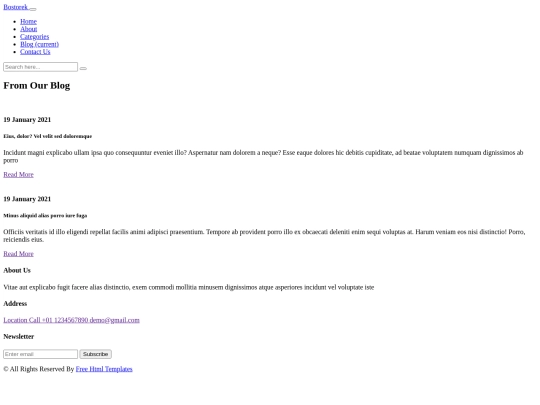 blog screenshot