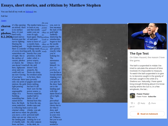 essays screenshot