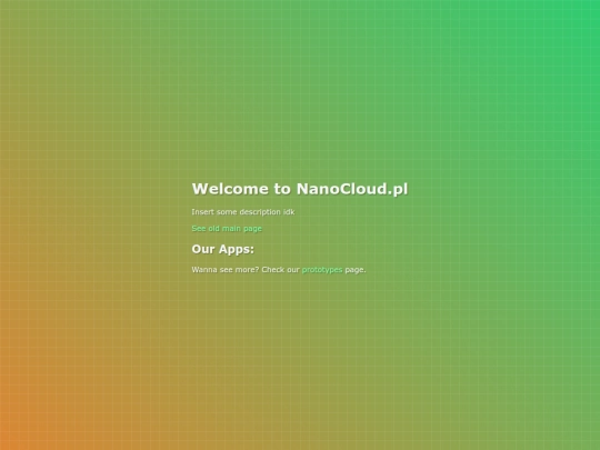 nanocloud screenshot