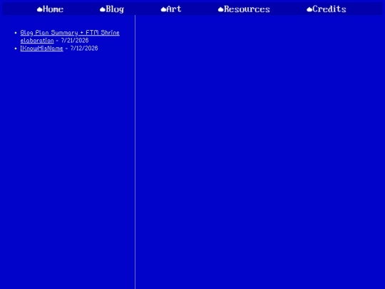 blog screenshot
