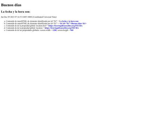 FECHA screenshot