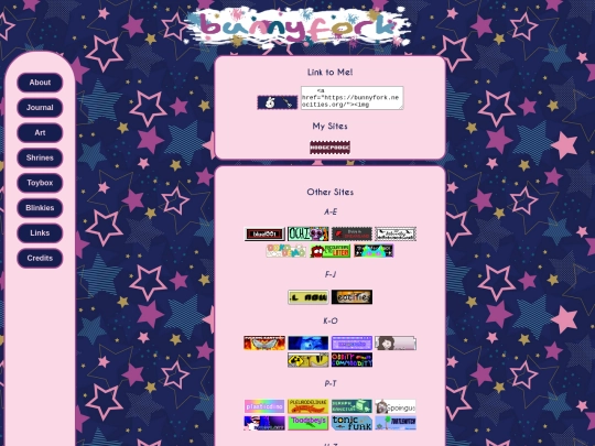 links screenshot