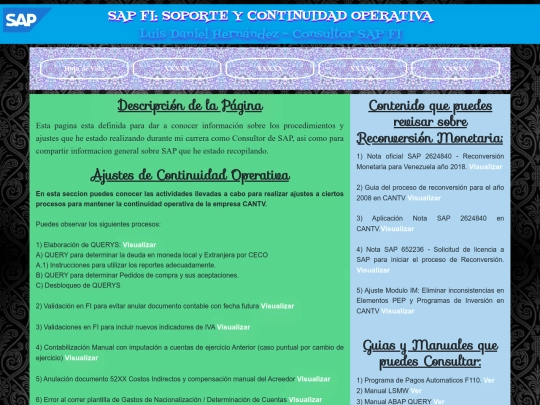 SAP/Finanzas screenshot